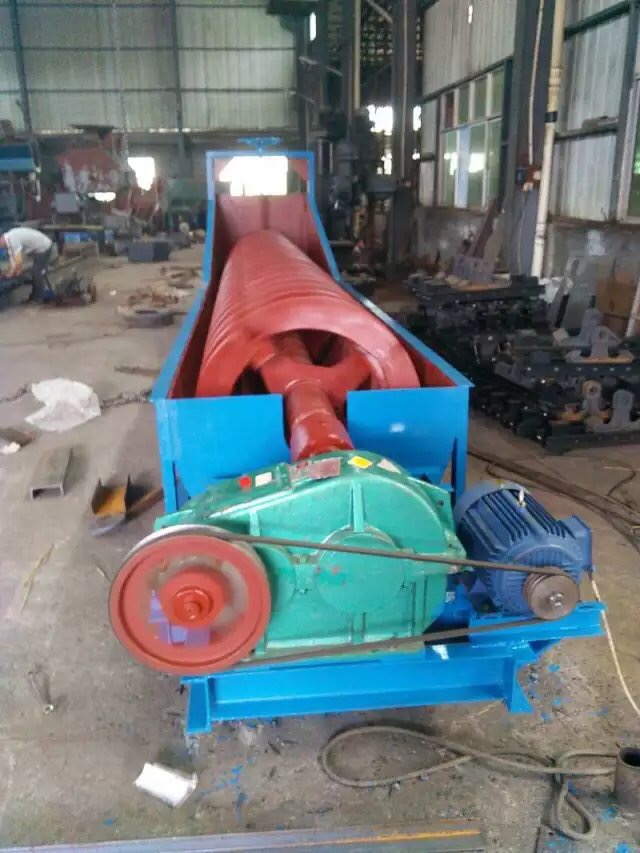 槽式螺旋洗礦機(jī) 槽式螺旋洗礦機(jī)