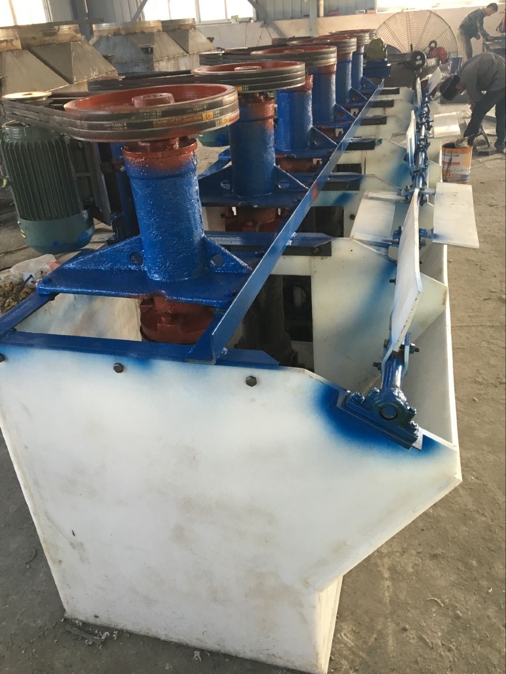 浮選機生產(chǎn)車間